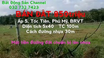 #Shorts #Bất_Động_Sản_Channel BÁN ĐẤT TÓC TIÊN, PHÚ MỸ, BRVT✓ bat dong san✓ bds brvt