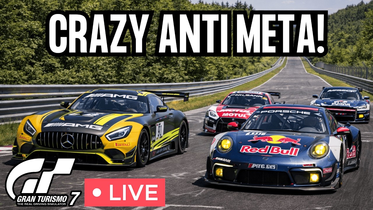 LIVE: VERRÜCKTE ANTI META RENNEN! | !tts !fanatec #werbung