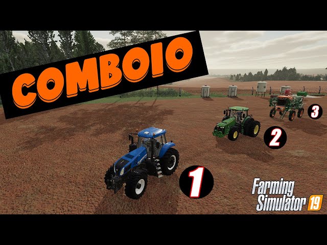 Comboio no Farm Simulator, 🚜 Comboio no Farm Simulator 🚚 Farming  Simulator 19 no PC Live todos os dias, By Casa do Baraio