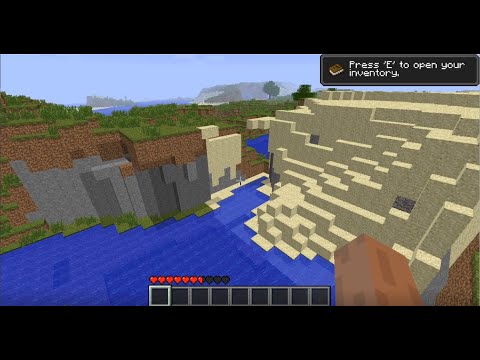 What Is The Original Minecraft Title Screen Panorama Seed Plus Coordinates To Travel To Youtube