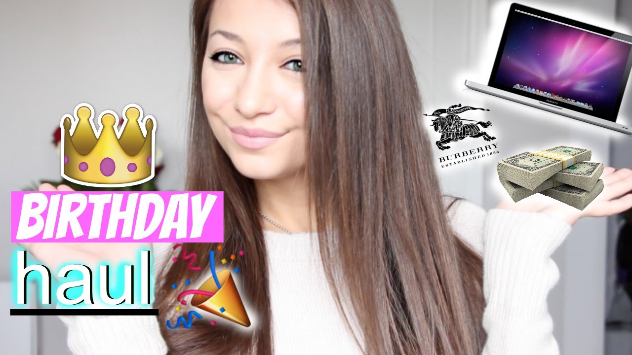 BIRTHDAY HAUL 2015!!