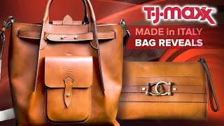 MADE in ITALY BAG REVEALS | T.J. MAXX | BOLDRINI & PRATESI
