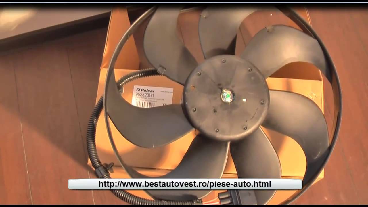 Electroventilator Skoda Fabia, Octavia 1 , GMV radiator - YouTube