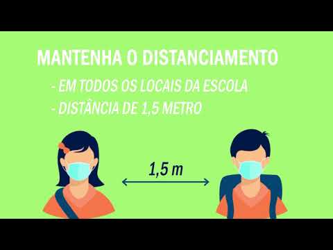 Máscara e Distanciamento - SEDUC Araruama