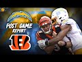 LAC at CIN: Chargers Post Game Report | Director's Cut