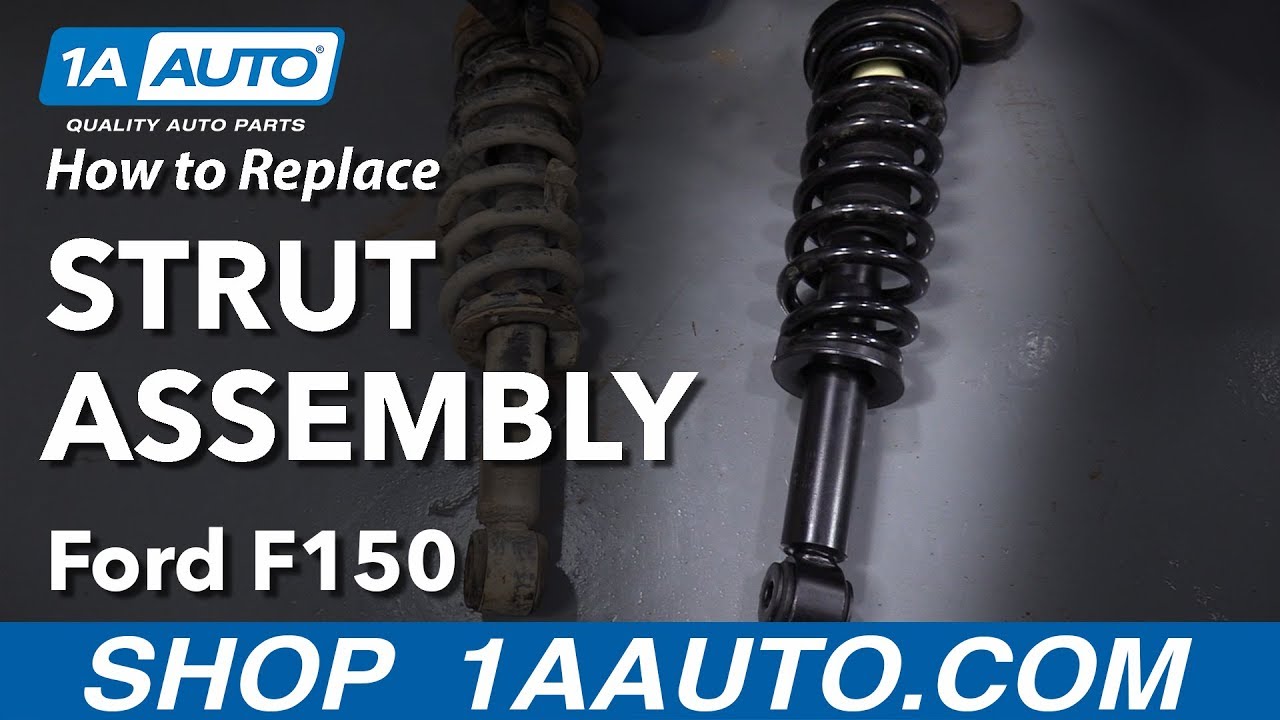 How to Replace Front Strut Assembly 2009-14 Ford F-150 | 1A Auto