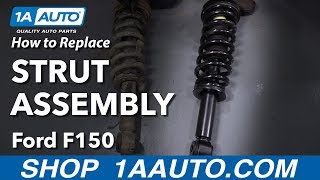 How to Replace Front Strut Assembly 0914 Ford F150