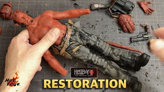 How I Restored the Hellboy II Figure from Crumbling?