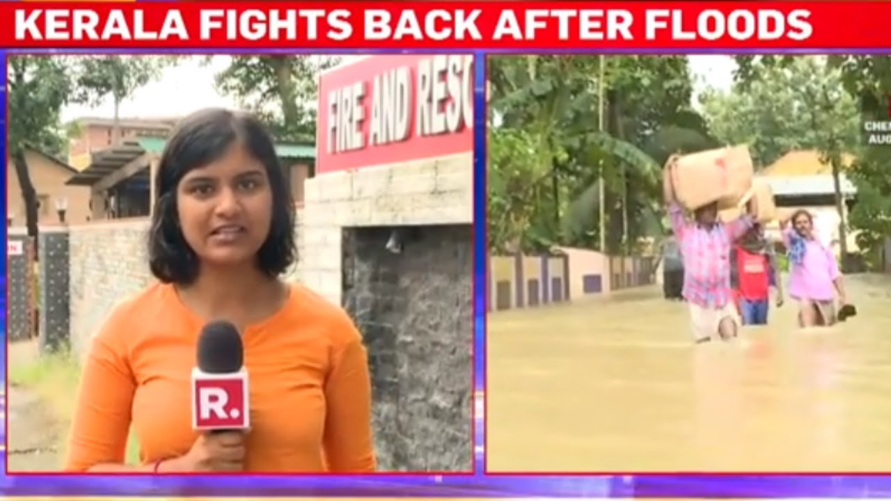 Republic TV's Latest Report From Trivandrum | Kerala Floods 2018