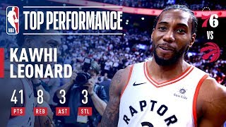Kawhi Goes for 41 \& THE GAME-WINNER! | May 12, 2019