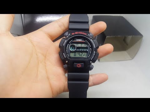 JAM TANGAN CASIO G-SHOCK DW-9052-1 ORIGINAL UNBOXING