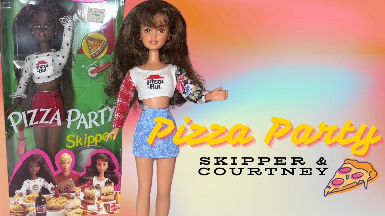 Pizza Party Skipper and Courtney 🍕