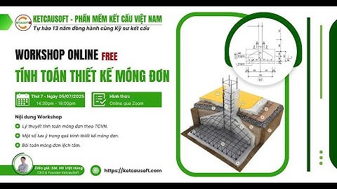Thiết kế móng đơn - P4: Kiểm tra áp lực đáy móng || KCS Workshop