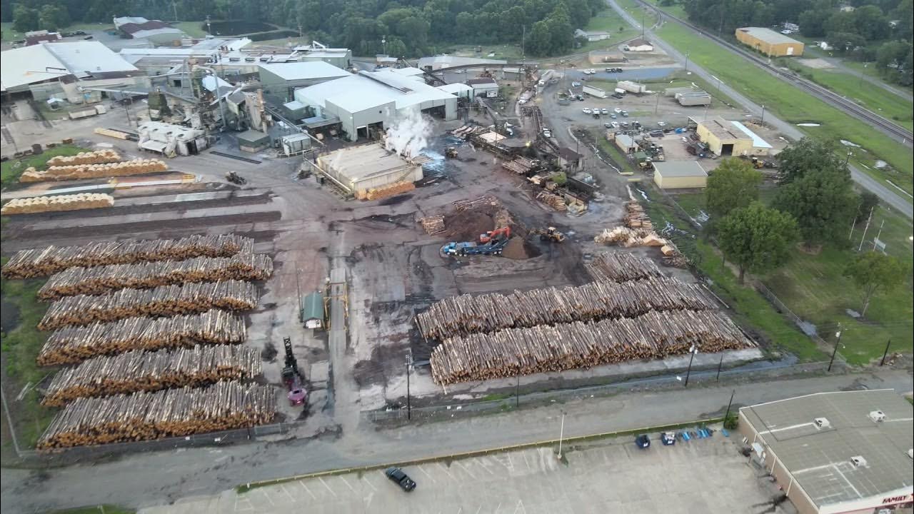 Aerial View of Zwolle, Louisiana YouTube