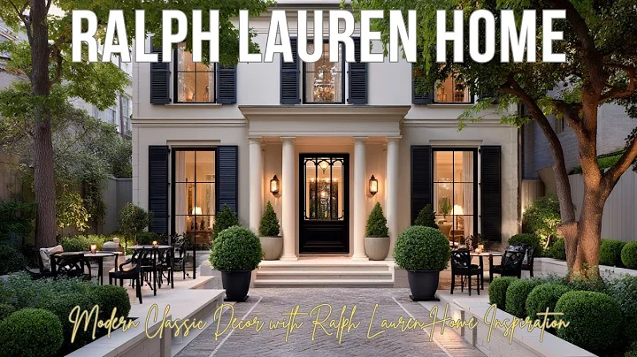 Modern Classic Decor with Ralph Lauren Home Inspiration