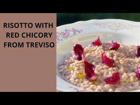 RISOTTO WITH RED CHICORY FROM TREVISO