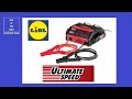 UltimateSpeed Car Battery Charger & Jump Starter ULG 17 A1 UNBOXING (Lidl 5mA 2A 6A 17A 6V 12V)