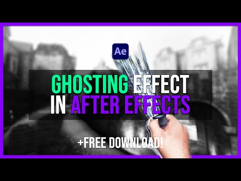GHOSTING EFFECT (+FREE PROJECT DOWNLOAD!) - After Effects Tutorial