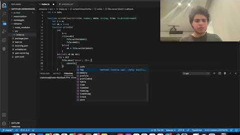 3. Writable Streams Events