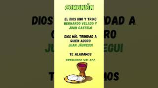 ESQUEMA DE CANTOS | SANTISIMA TRINIDAD
