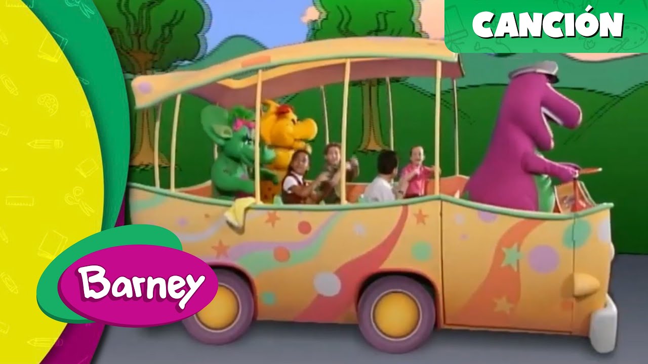 Barney Canciones | Las Ruedas del Autobús