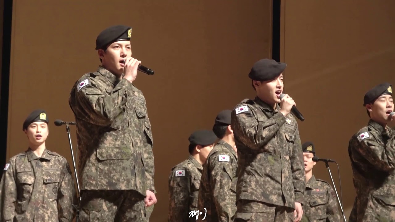 181226 뮤지컬 신흥무관학교 팀 이화여고 축하공연 - 피날레 (지창욱, 강하늘 Focus)