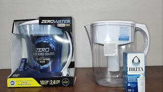 Zero Water & Brita Filtros de agua.  Cual es el mejor ?