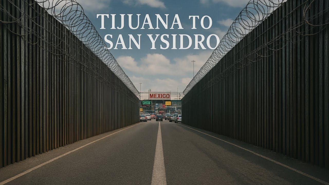 Tijuana to San Ysidro: Inside the Most Intense Border on Earth 🌎