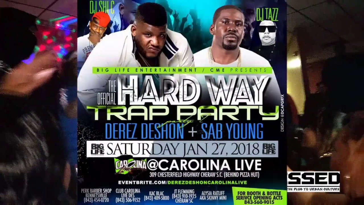 Rapper Derez De'shon Invades The Carolina's