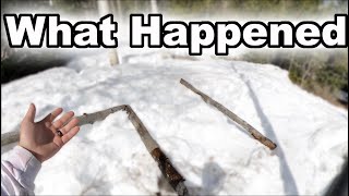 Our Backyard Snowboard Park is Gone! - (Season 4, Day 141)
