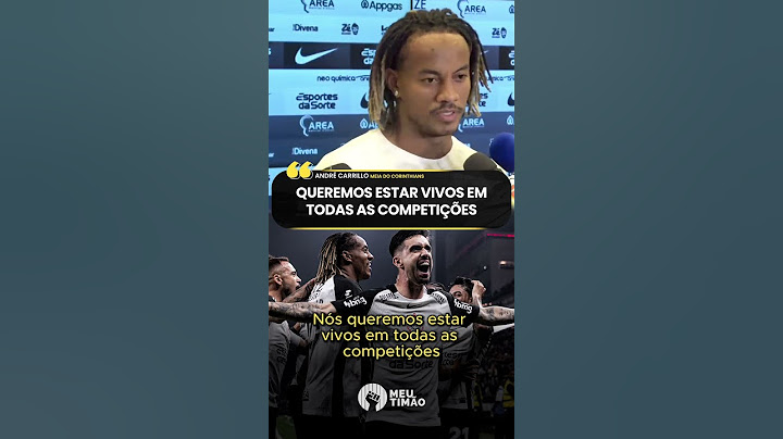 ANDRÉ CARRILLO COMENTA A IMPORTÂNCIA DO PRÓXIMO JOGO DO CORINTHIANS, CONTRA O AMÉRICA DE CALI