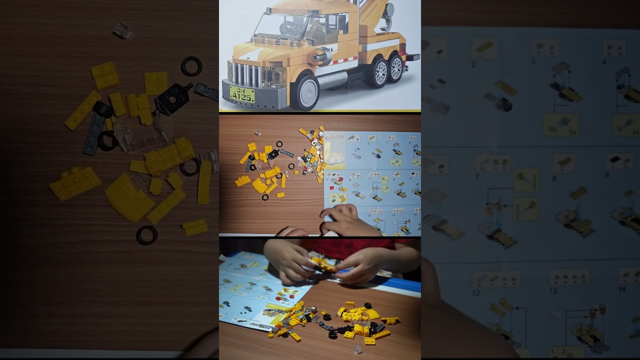 Merakit Lego Trailer Decool Part 15 