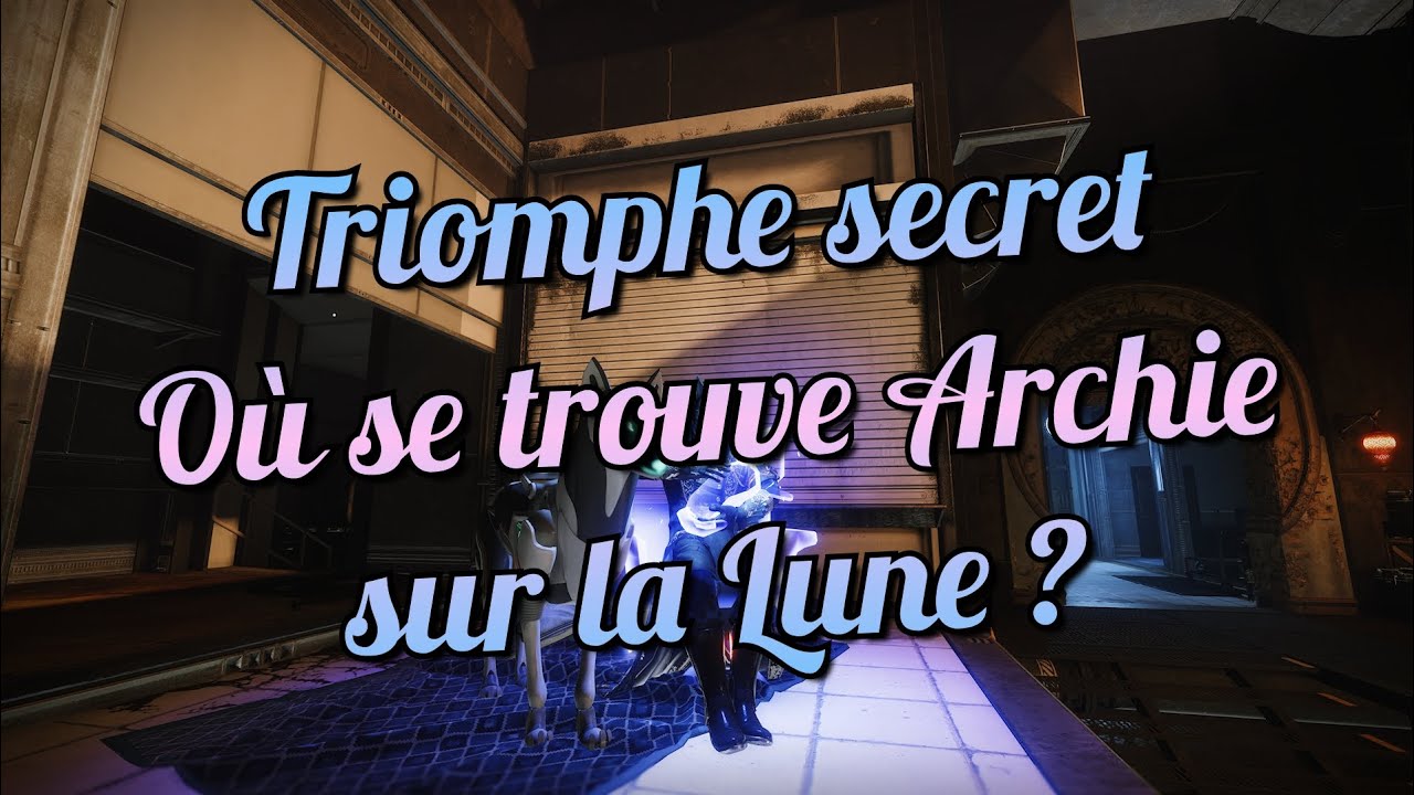 Triomphe secret Où se trouve Archie sur la Lune ? (Dans la lumière ...