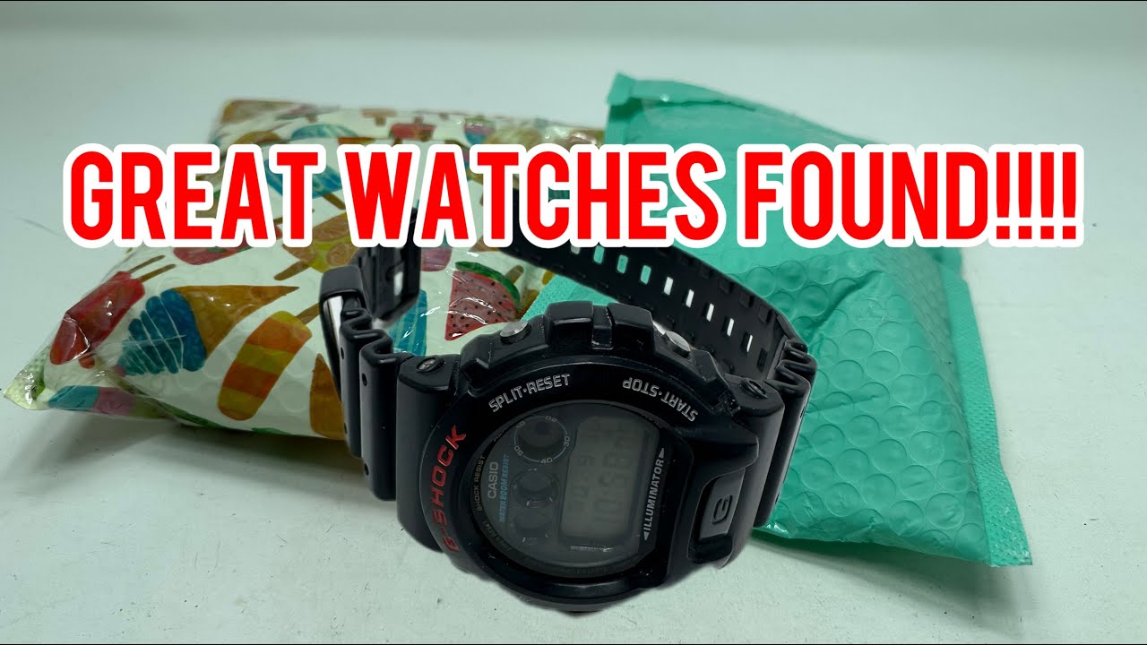 Two cheap eBay mystery vintage watches boxes - YouTube