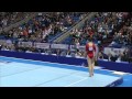 Aliya Mustafina FX European Championships 2013 AA