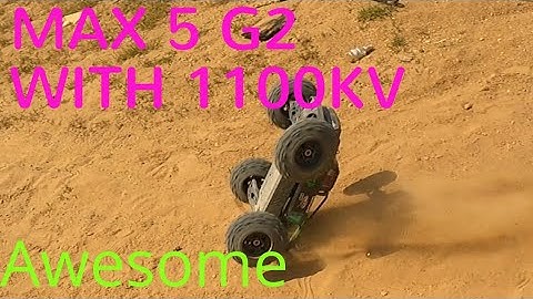 Arrma Outcast 8S EXB with Max 5 G2 1100KV 5687