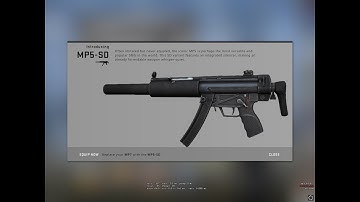 CSGO: NEW CSGO WEAPON UPDATE! - MP5 SD - GAMEPLAY 2018