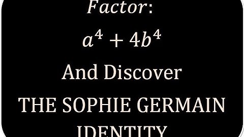 Sophie Germain Identity