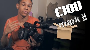 Why I Bought a Cinema Camera - Unboxing C100 Mark II