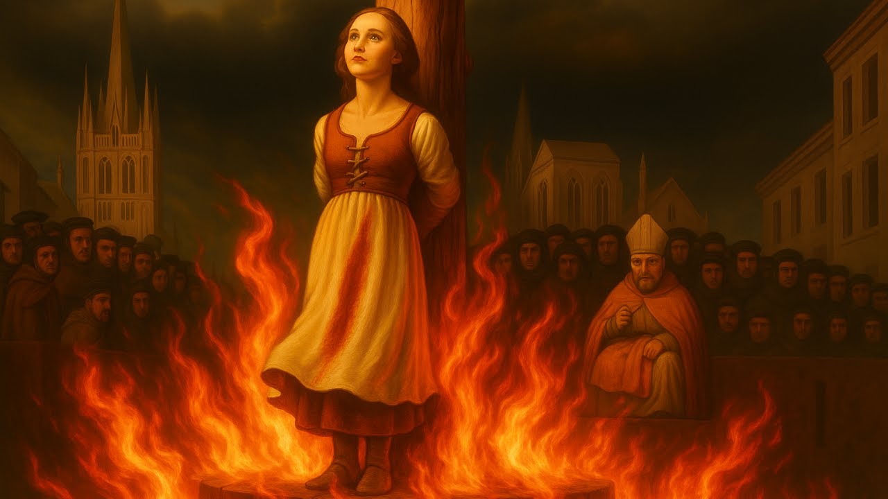 The Horrific Execution of Joan of Arc — Burned Alive for Hearing God