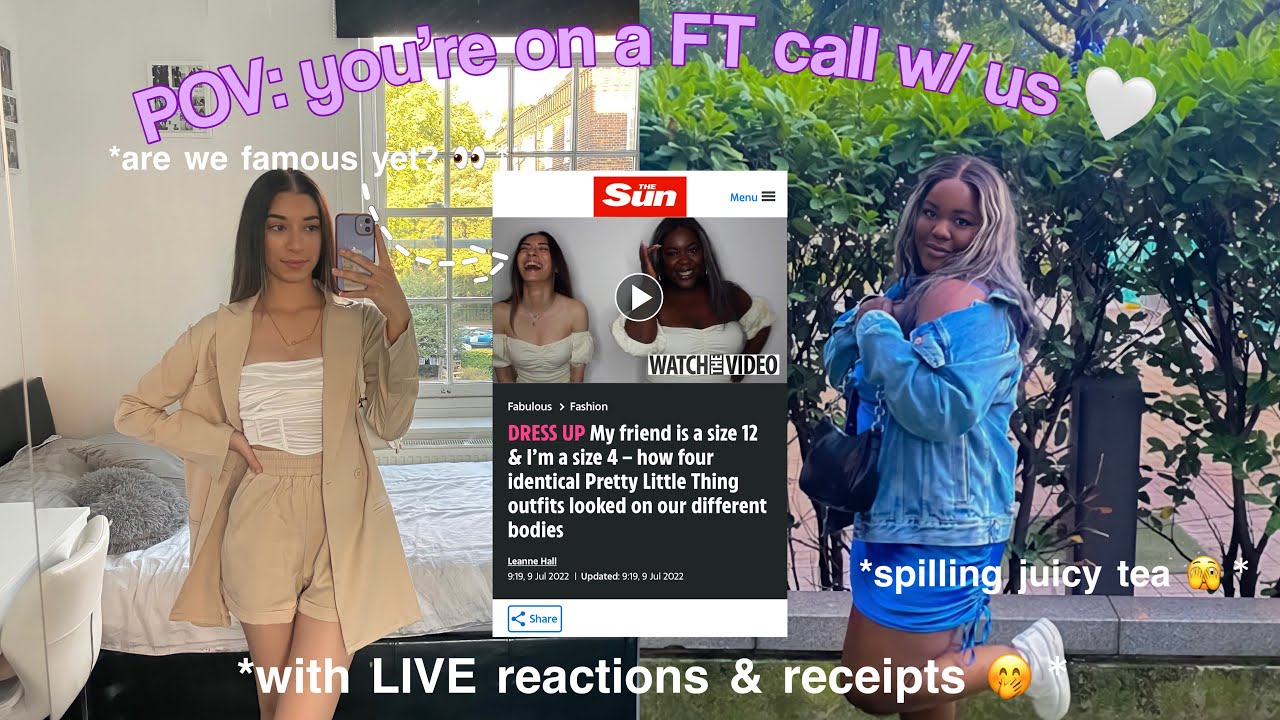 Chit Chat GRWM: How we found out The Sun wrote an article on us *with LIVE reaction* || Dani x Lex