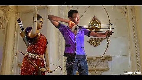 Bahubali 2 The Conclusion Reaction Best Arrow scene with Tutorial 2 Edit on Kinemaster