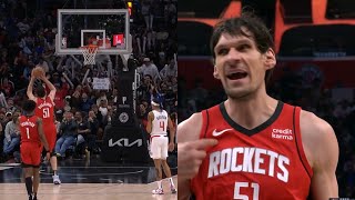 Boban Marjanovic missed free throws to win the fans free chicken 🤣