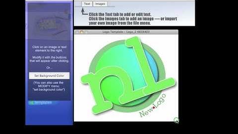 Make your own logo with The Logo Creator by Laughingbird Software