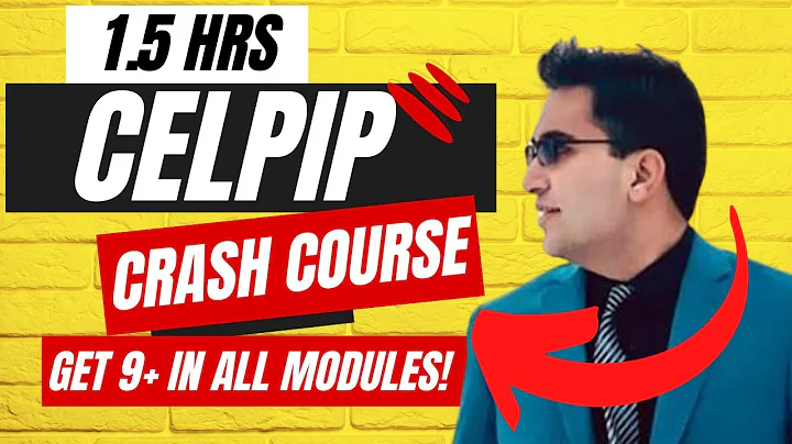 Complete CELPIP Crash Course in 1.5 Hours! All Modules! CELPIP READING, SPEAKING, WRITING, LISTENING
