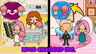 Mom Changed Me To A Boy Because Dad Didn't Want A Girl | Sad Story | Toca boca
