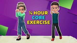 ¼ HOUR CORE EXERCISE FOR KIDS