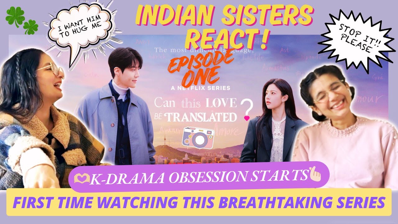FIRST REACTION to Can This Love Be Translated? Episode 1 | K-Drama Obsession & Viral Love 📺❤️
