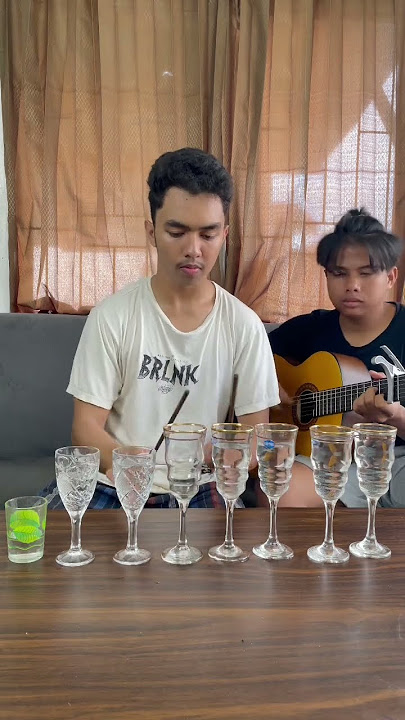 Main gelas langsung😳