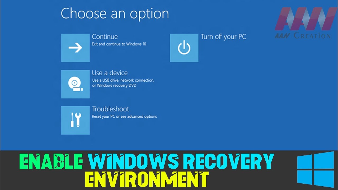 windows recovery download windows 10